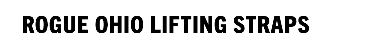 Rogue Ohio Lifting Straps