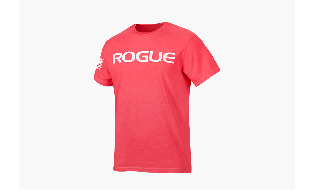 Rogue Basic Shirt - Paprika / White