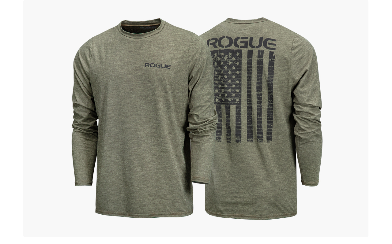 Rogue Men's Long Sleeve FLEX Sun Shirt - American