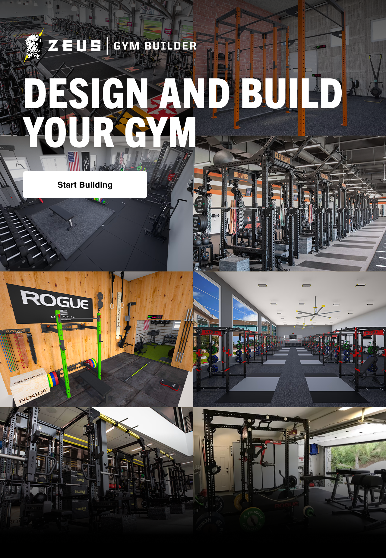 Design & Build Your Gym - Start Building