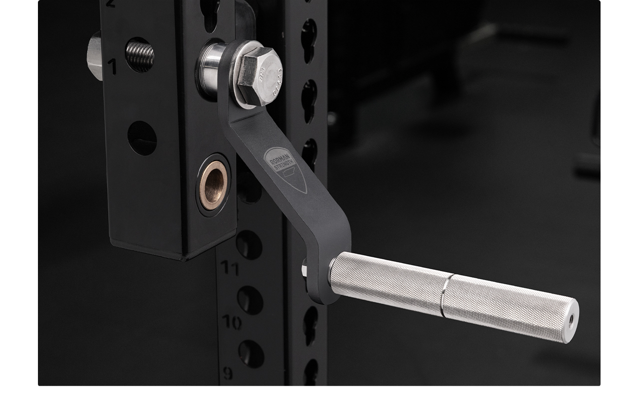 Megalith Handles - 1'' - Black Powdercoat