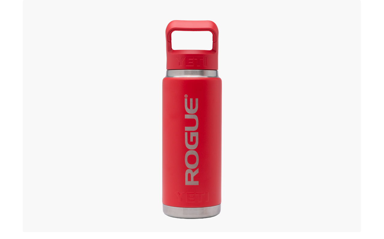 YETI - Rogue Straw Bottle 26 oz - Rescue Red