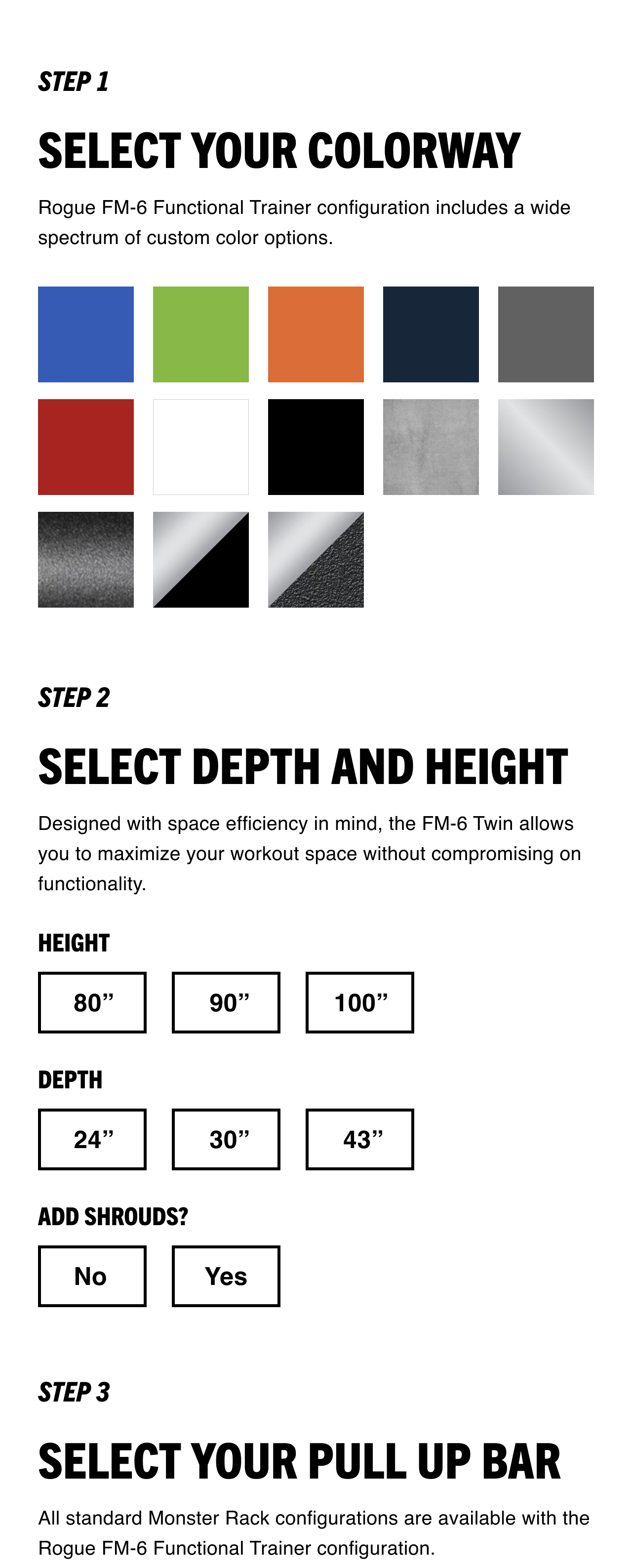 Select Your Colorway