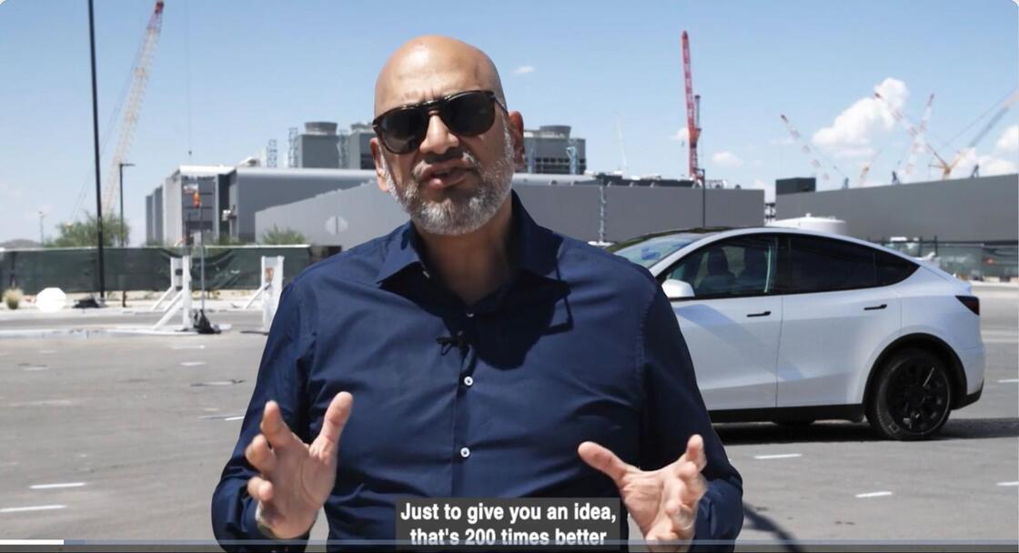 Just to give you an idea, that's 200 times better