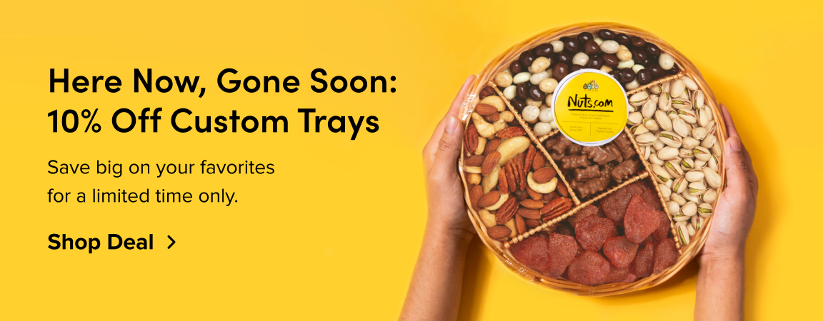 Here Now, Gone Soon: 10% Off Custom Trays; Save big on your favorites for a limited time only. Shop Deal. 