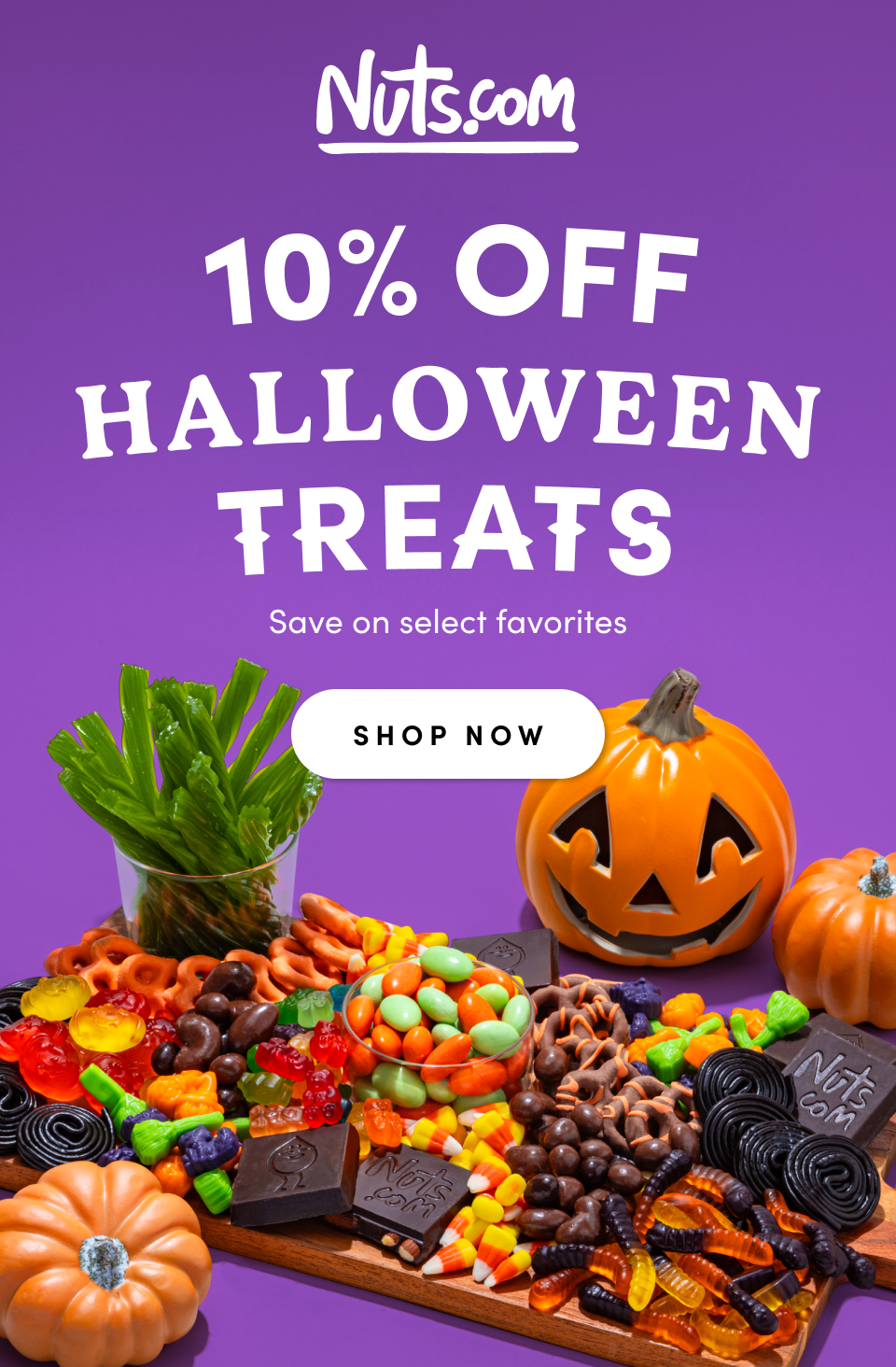 Nuts.com; This is an eyebrow Save on select favorites SHOP NOW