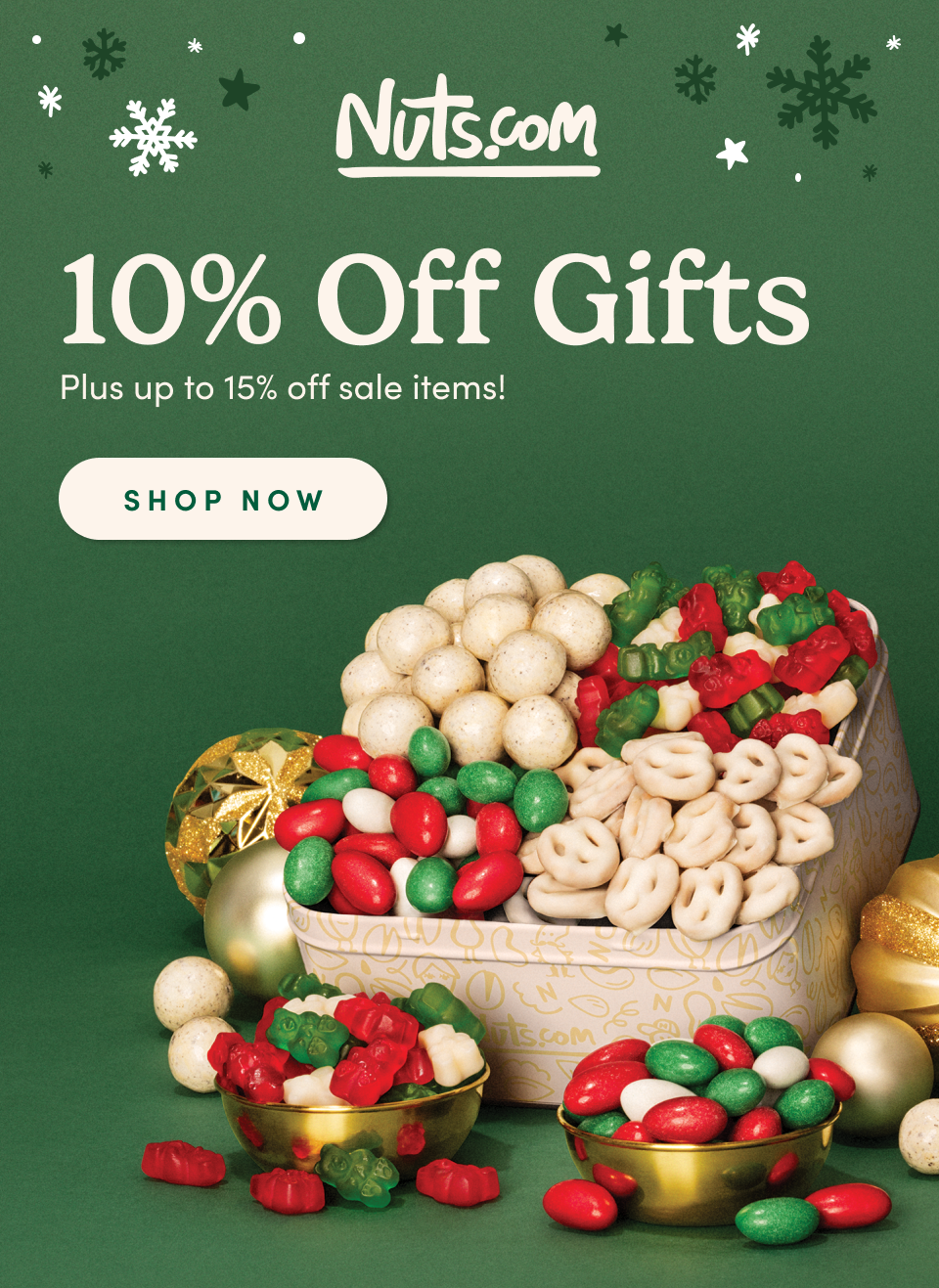 Nuts.com 10% Off Gifts