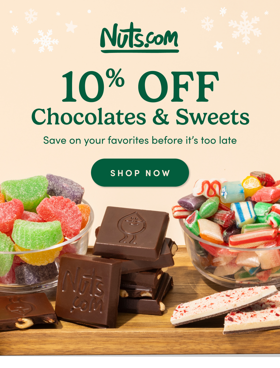 Nuts.com; Holiday  Like A Pro Discover festive essentials for every type of gathering SHOP NOW