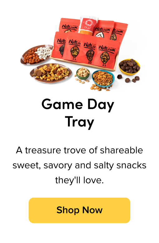 Game Day Tray; A treasure trove of shareable sweet, savory and salty snacks they'll love. Shop Now