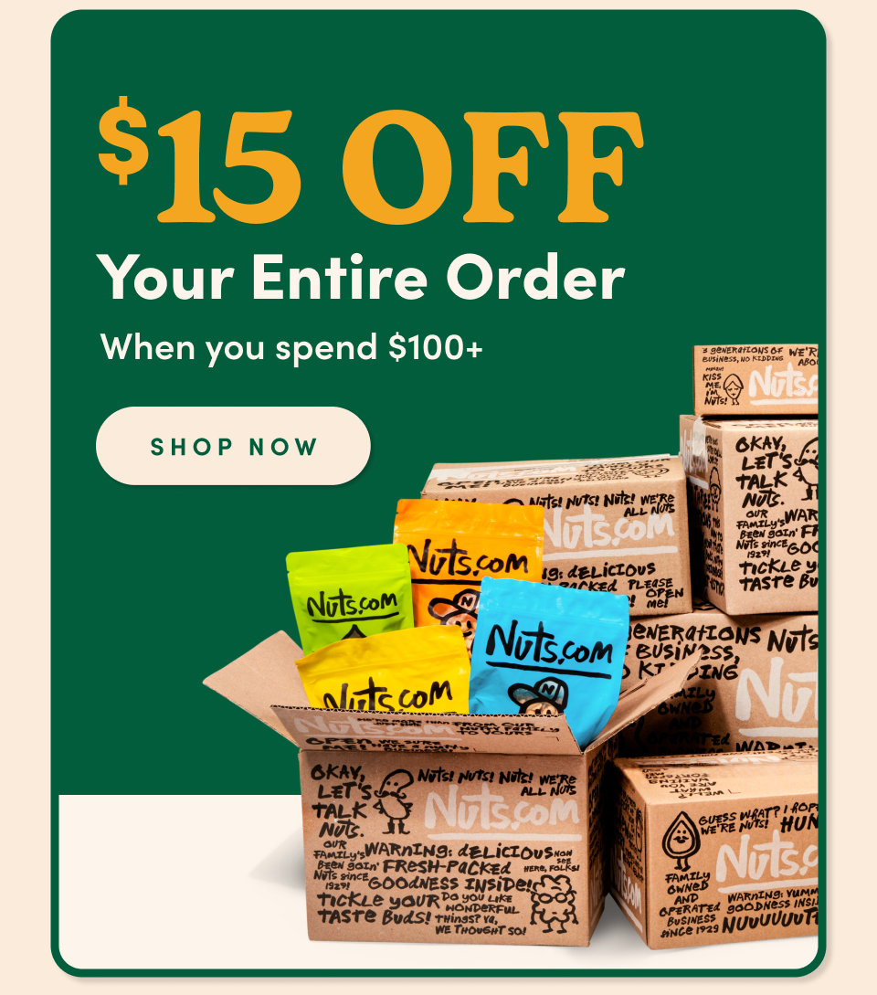 $15 Off Your Entire Order When you spend $99+ redeem Now