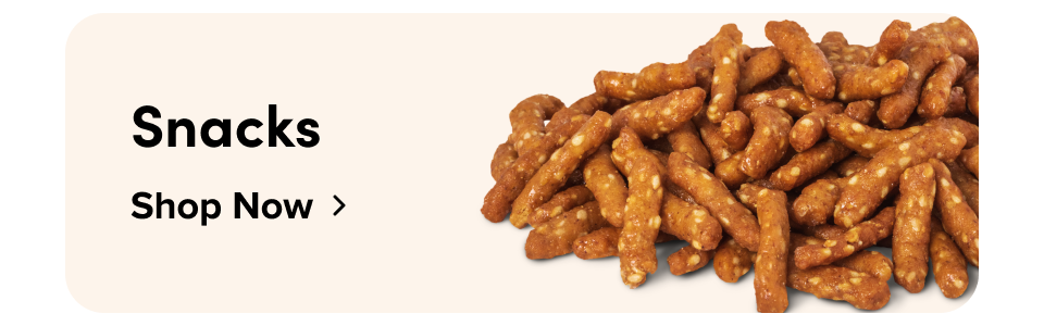 Snacks; Shop Now