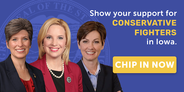 Female Conservative Leaders in Iowa - Chip in Now!