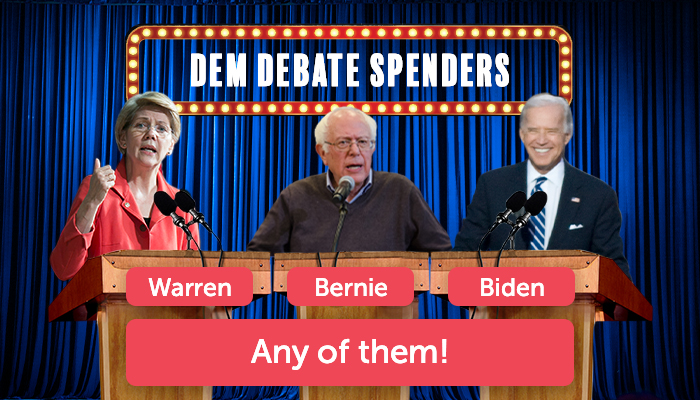Dem Debate Spenders