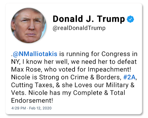 Nicole Malliotakis Endorsement