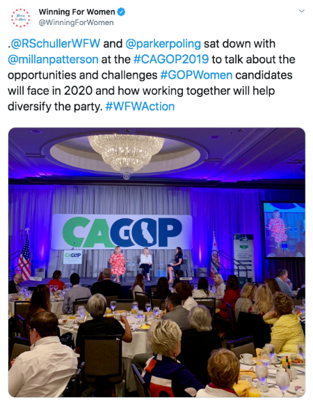 Winning For Women tweet