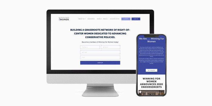 Winning 4 Women New Website