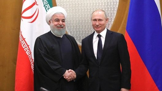 The leaders of Iran and Russia (Atlantic Council)