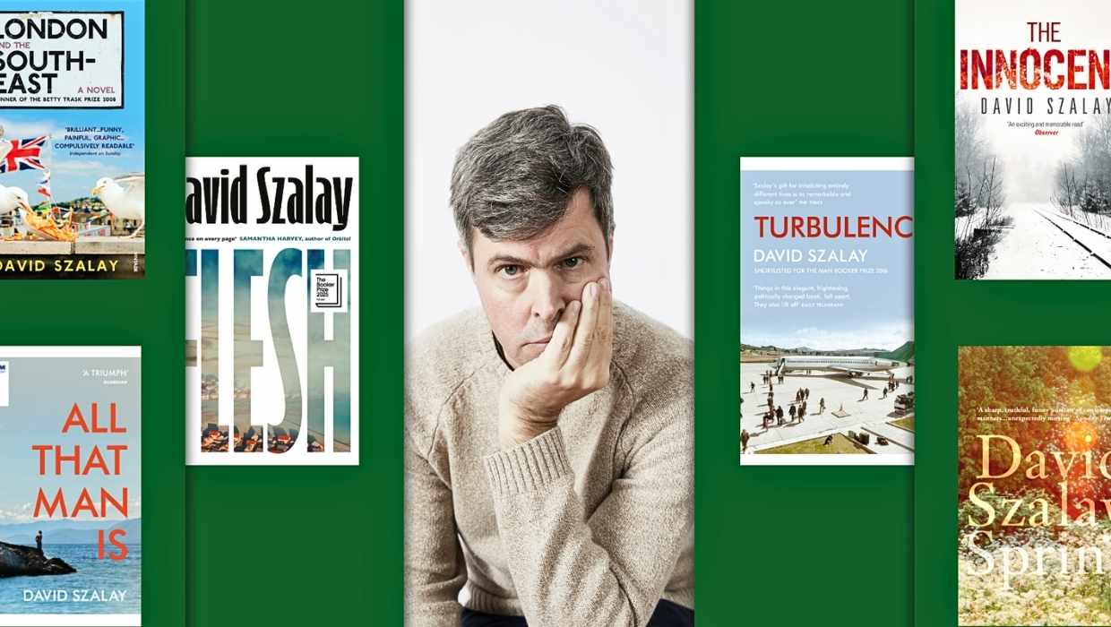David Szalay author and book cover image
