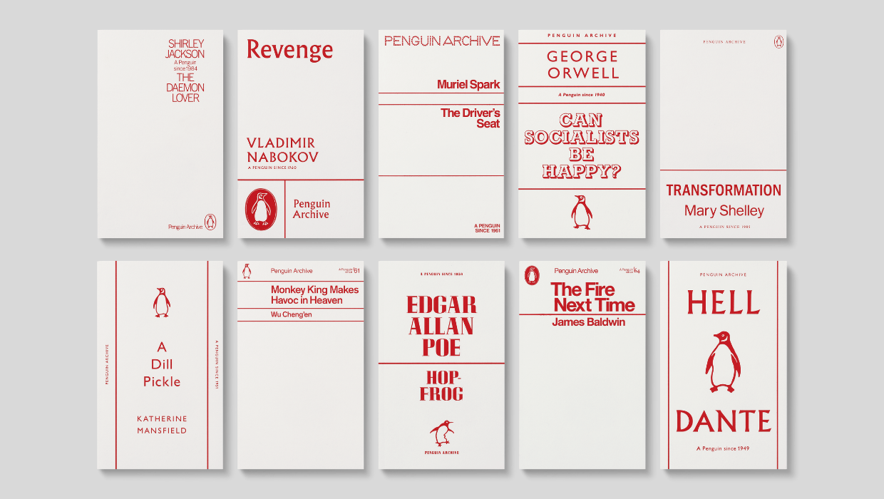 Penguin archive book covers