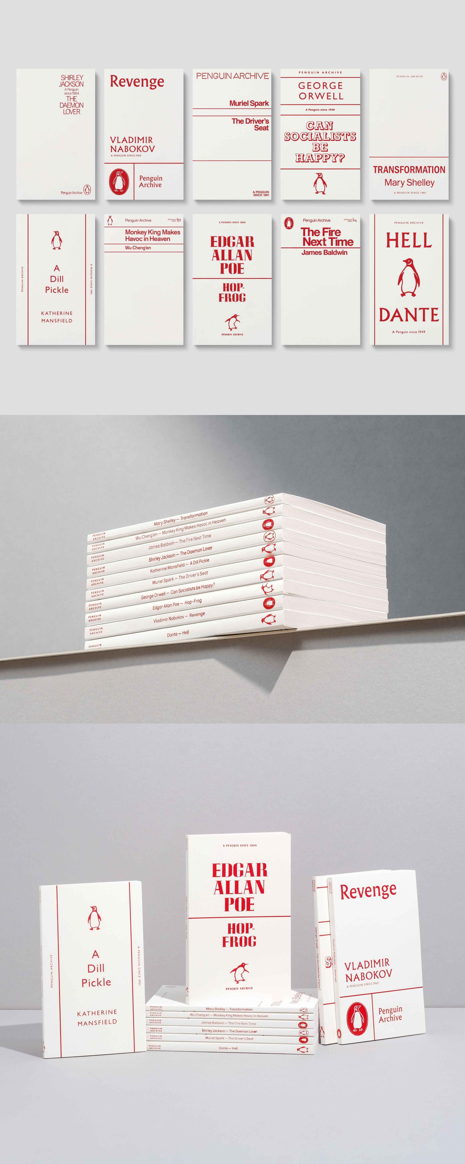 Penguin archive book covers