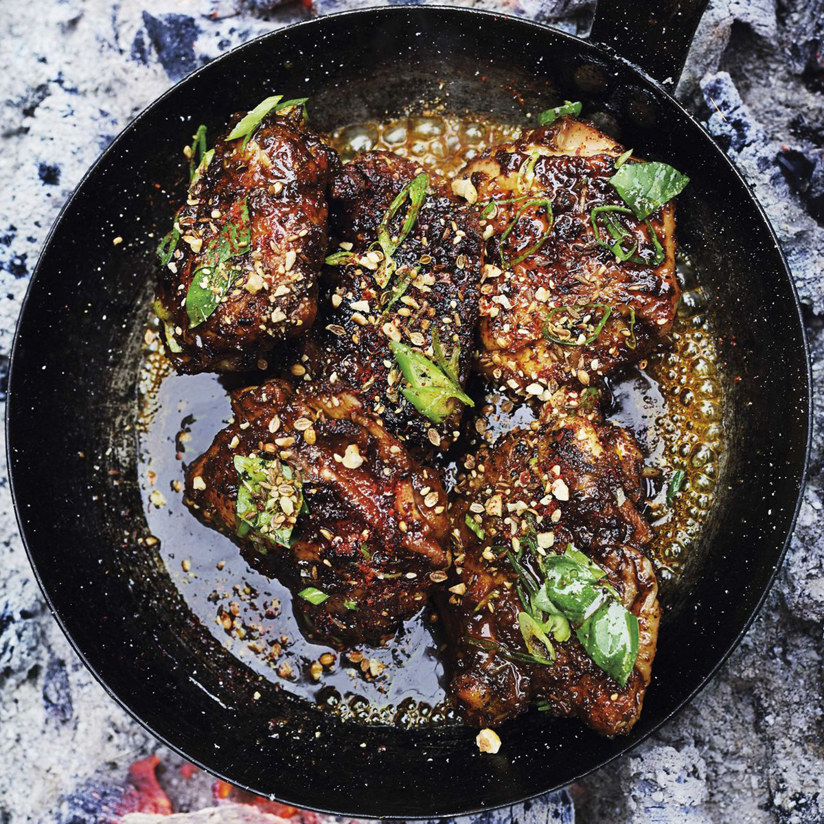 Smoked Chicken Thighs