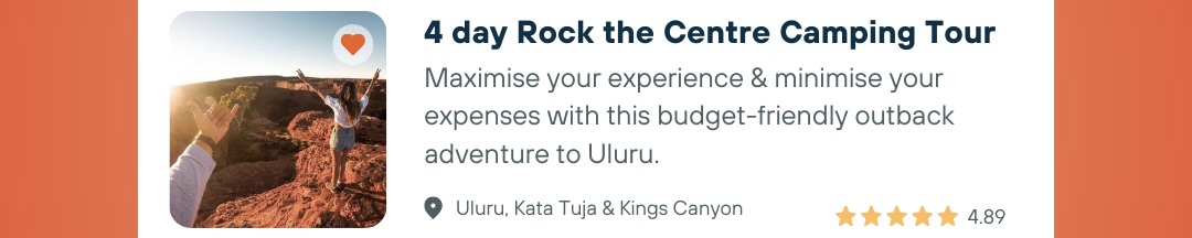 4 day Rock the Centre Camping Tour