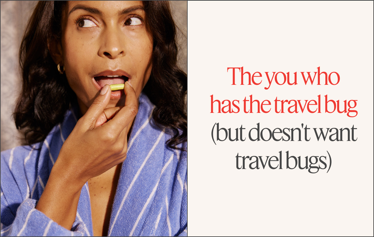 The you who has the travel bug 