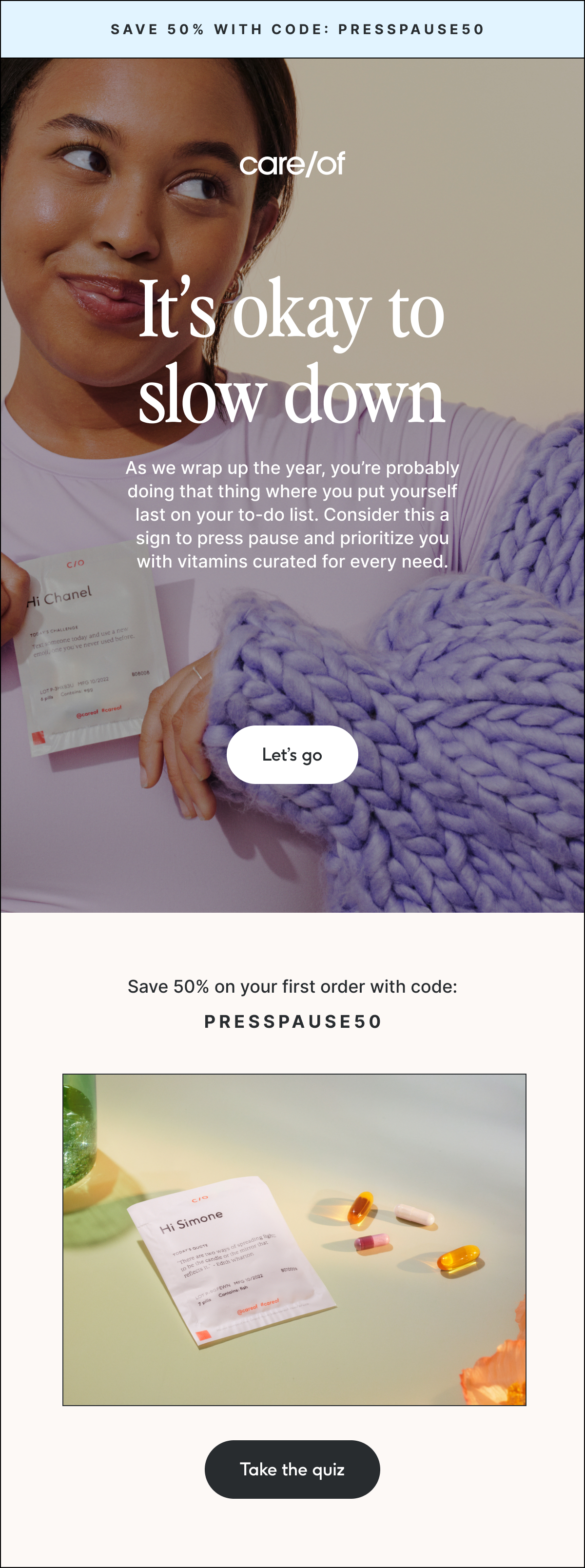 get 50% off with code PRESSPAUSE50