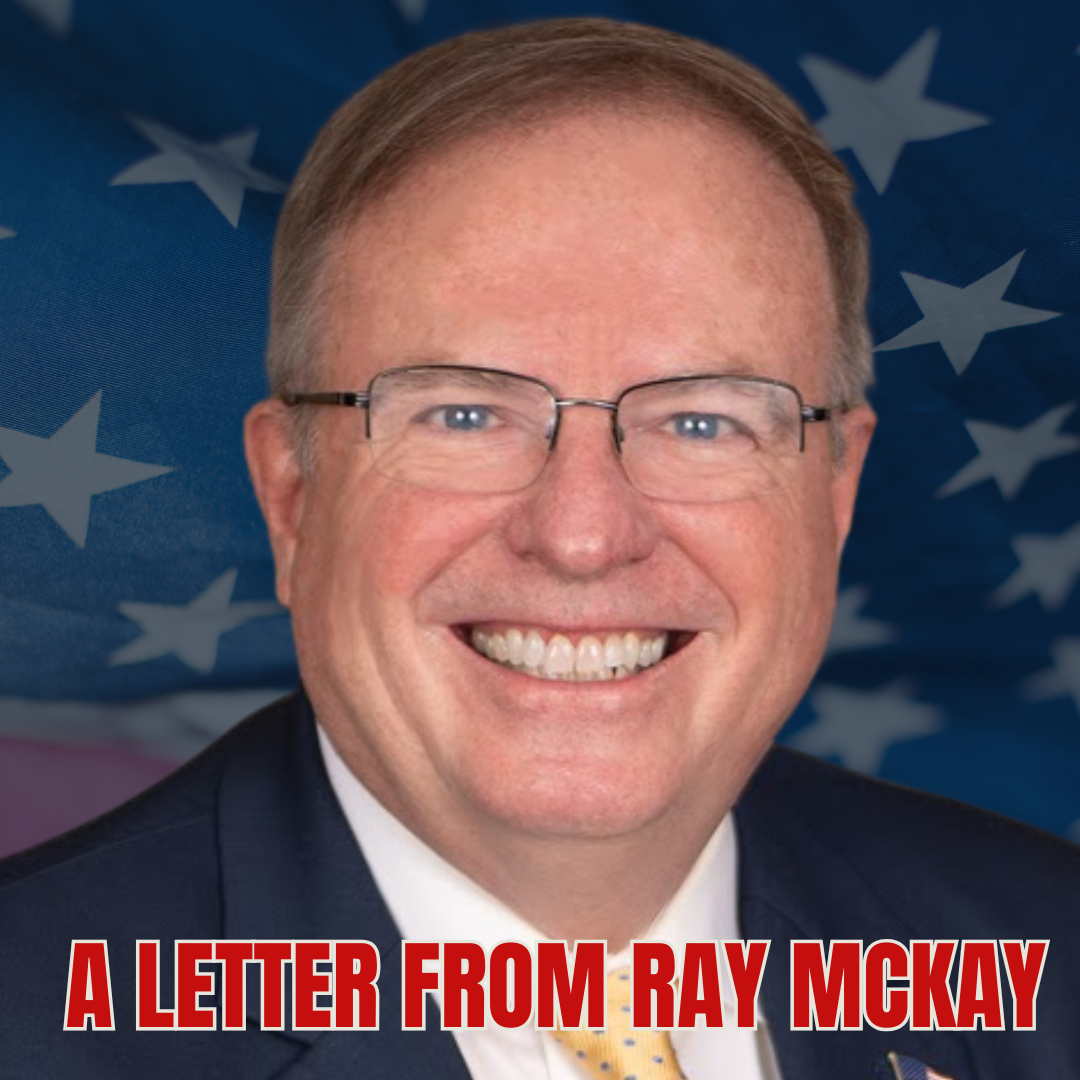 A LETTER FROM RAY MCKAY