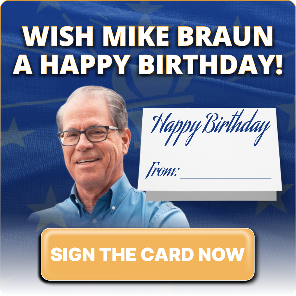 Wish Governor Braun a Happy Birthday!