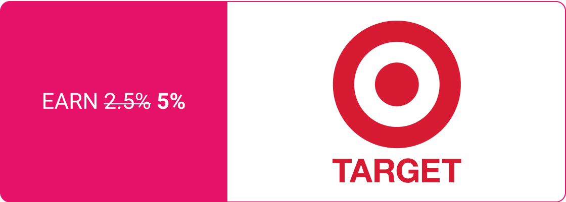 Earn 5% with Target