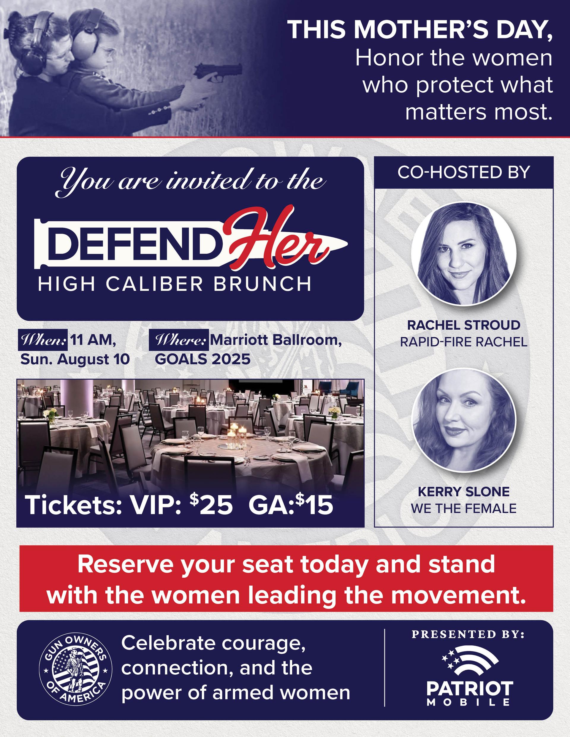 DefendHer Rights Fundraiser