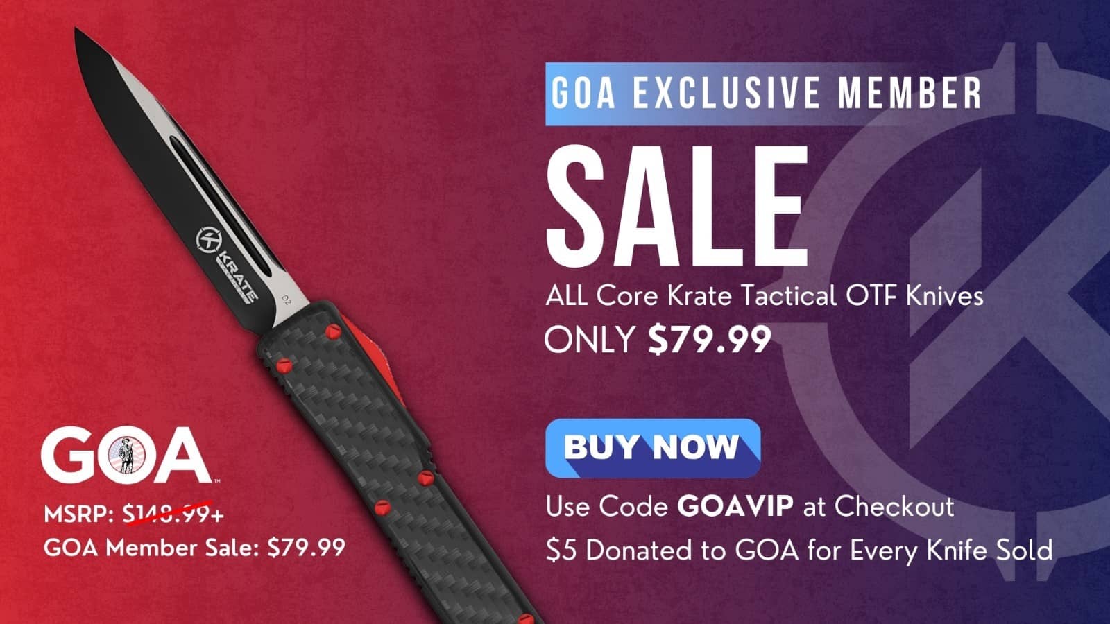 Krate Tactical knives