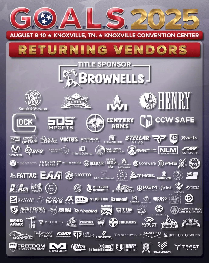 List of returning vendors at GOALS