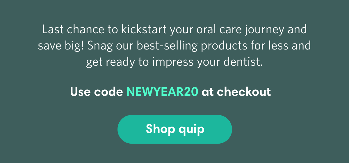 Last chance to kickstart your oral care journey and save big! Snag our best-selling products for less and get ready to impress your dentist.