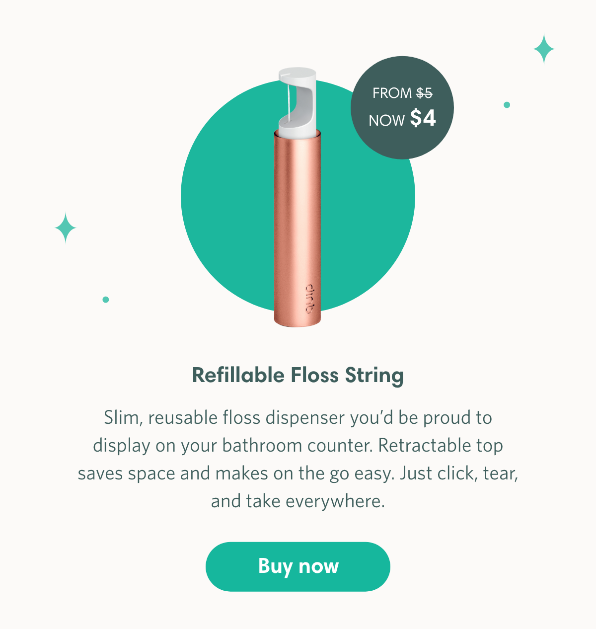 Refillable Floss String 