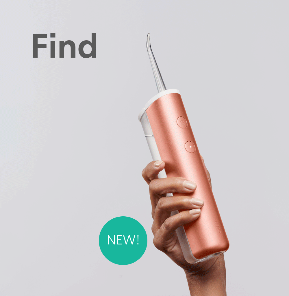💧 Complete your set with our new Water Flosser! Quip