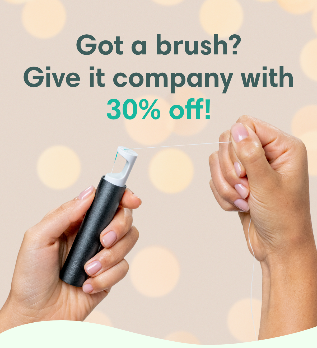 Got a brush? Give it company with 30% off!
