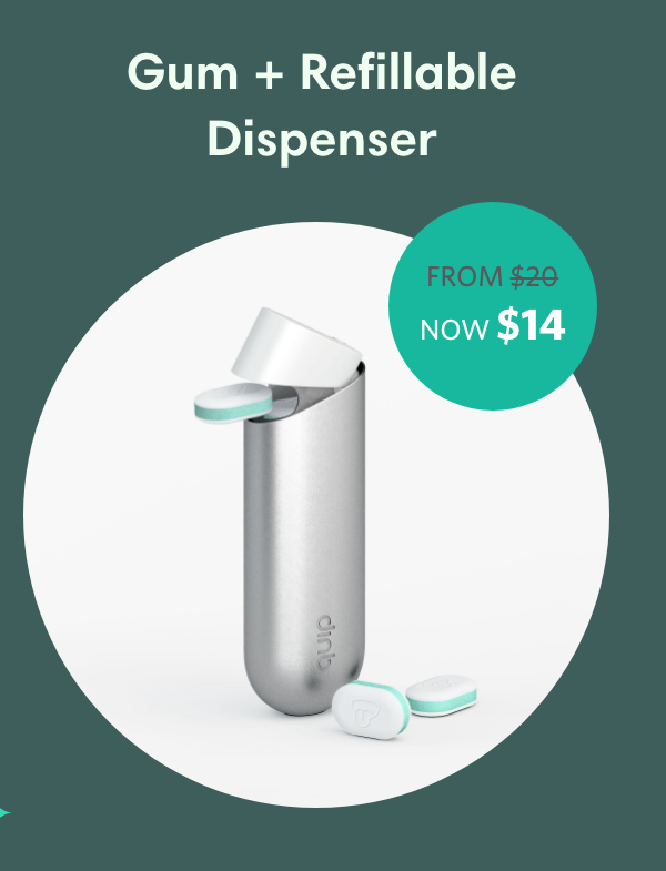 Gum + Refillable Dispenser