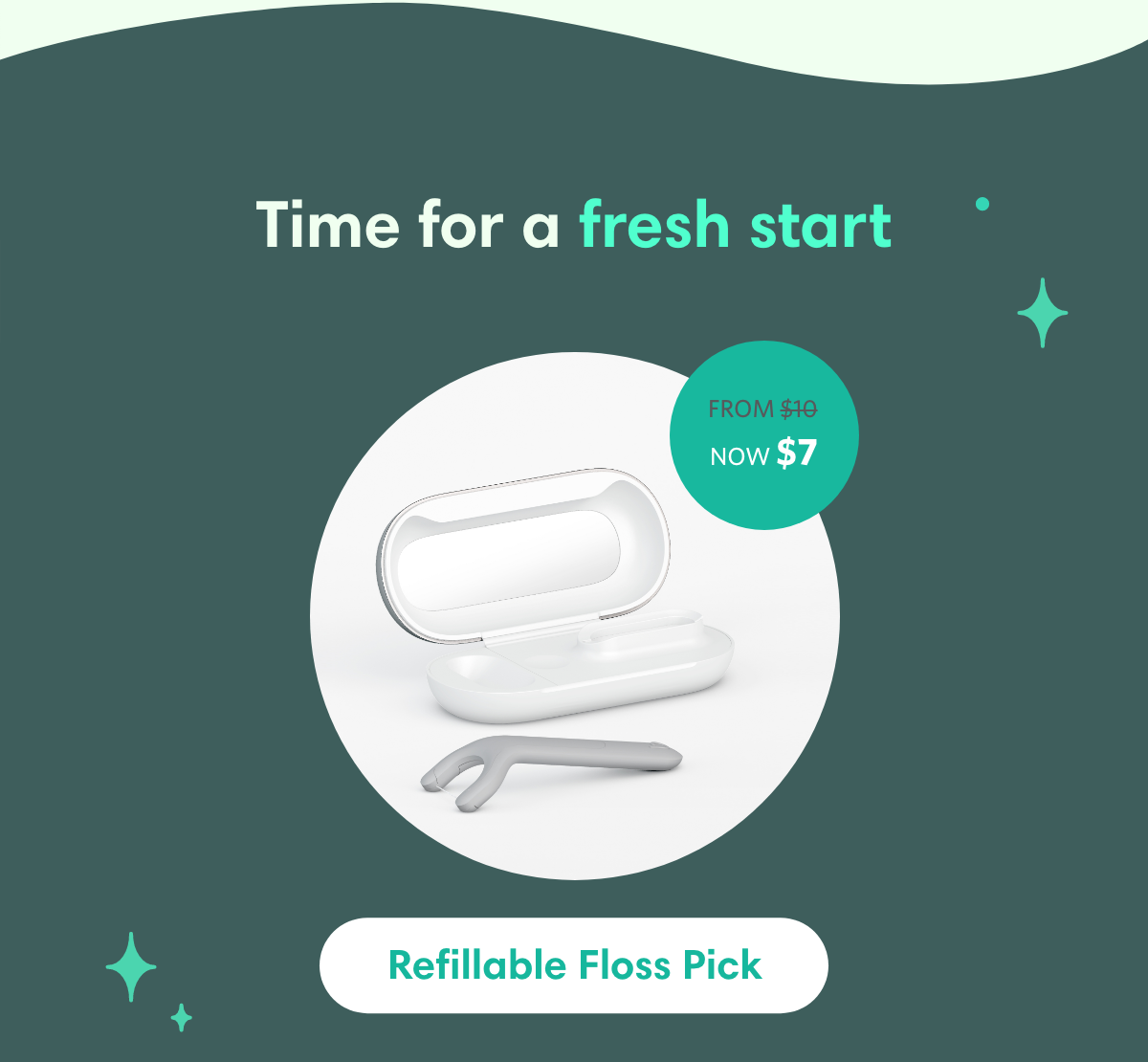 Refillable Floss Pick 