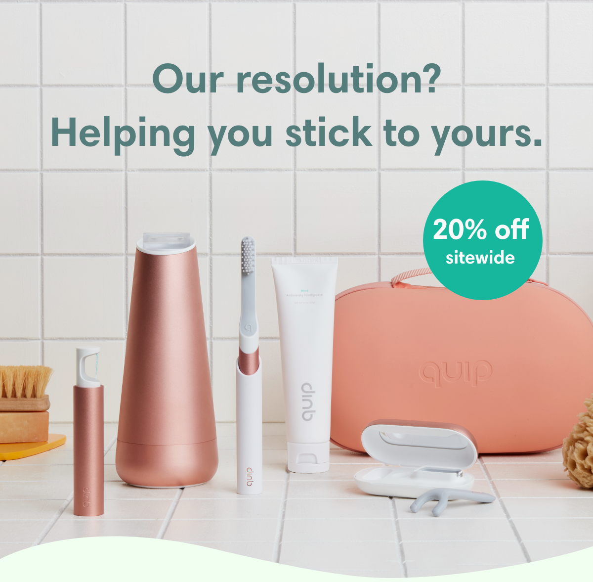 Our resolution? Helping you stick to yours.