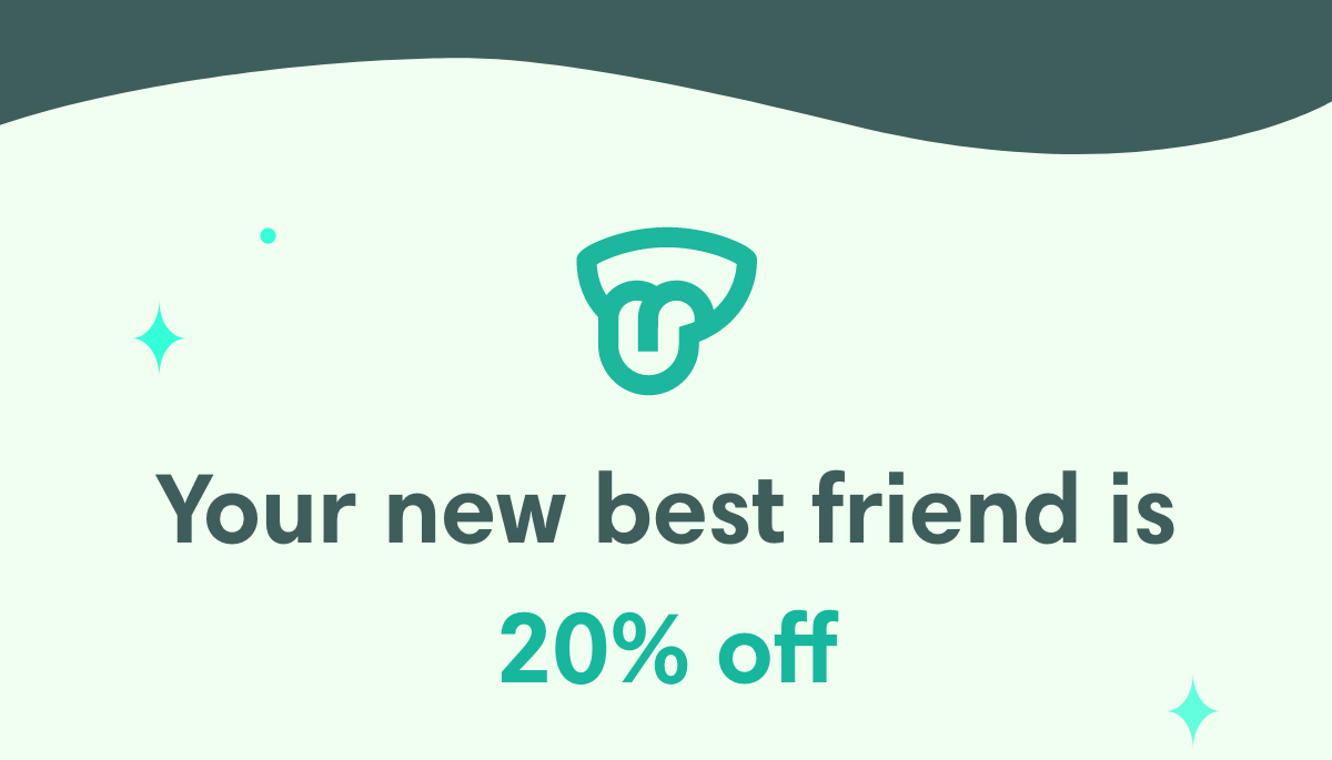 Your new best friend is 20% off