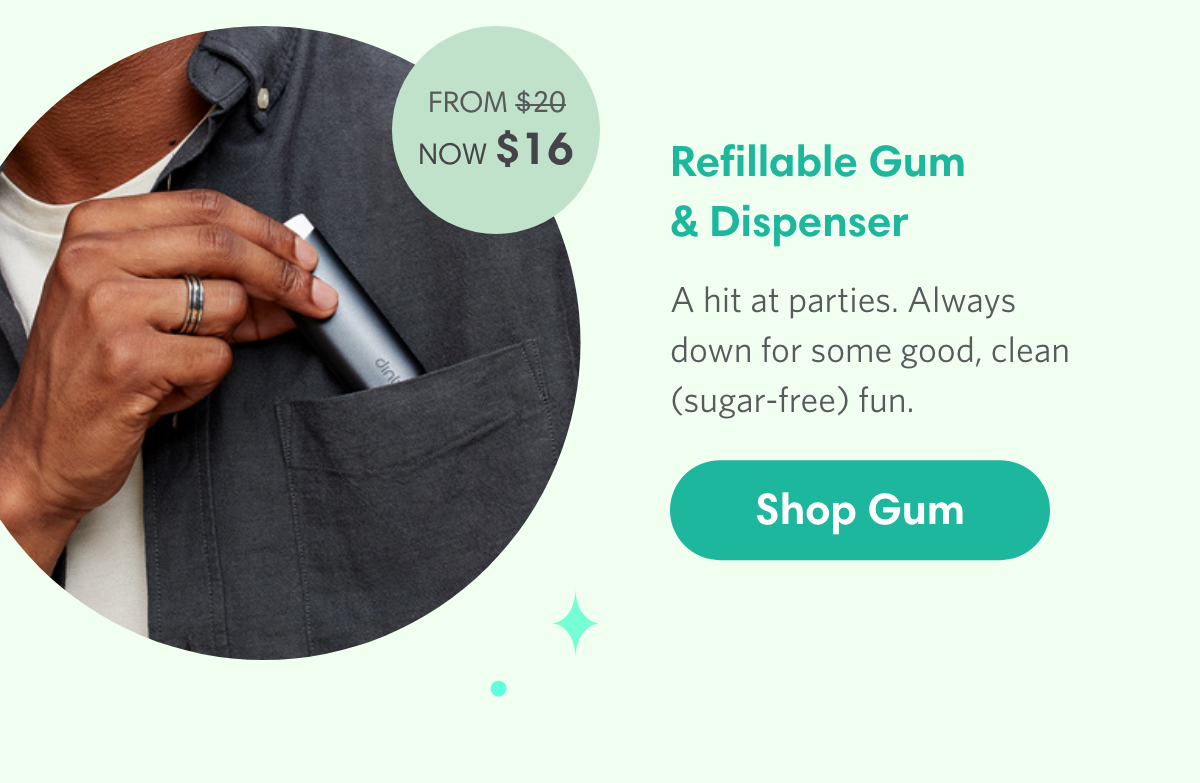 Refillable Gum & Dispensier