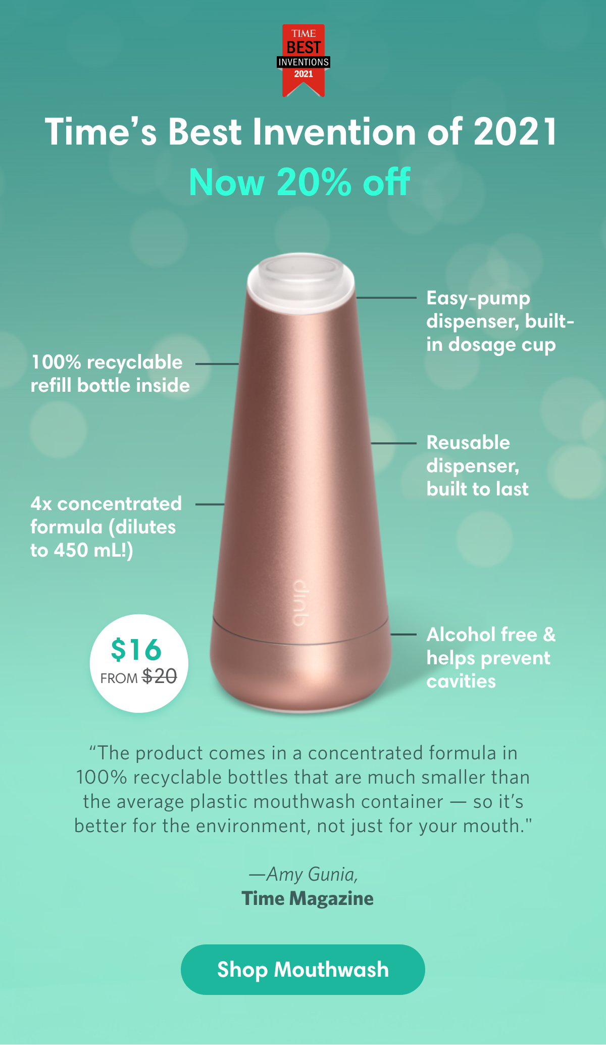 Times best invention 2021 - Shop Mouthwash