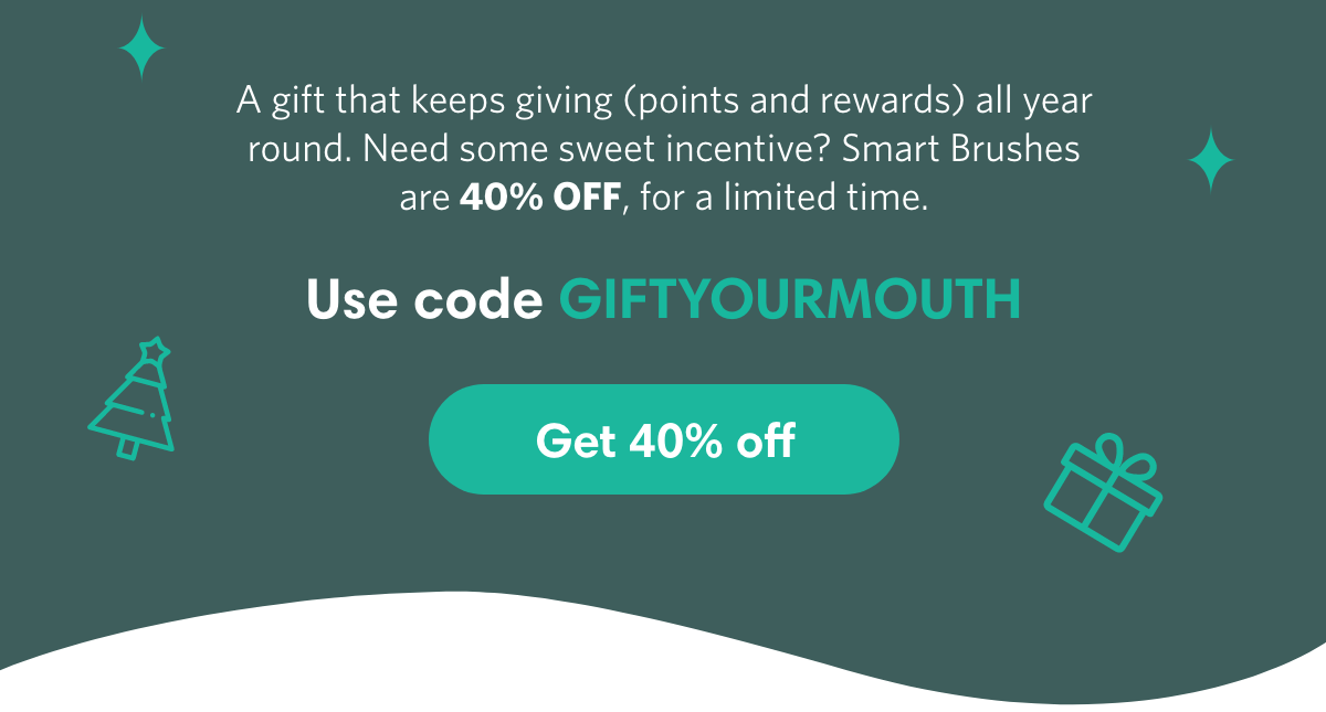 40% off SMart Brushes and Bundles with code GIFTYOURMOUTH
