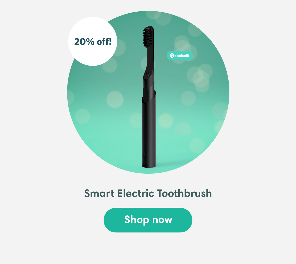 Smart Electric Toothbrush | 20% off