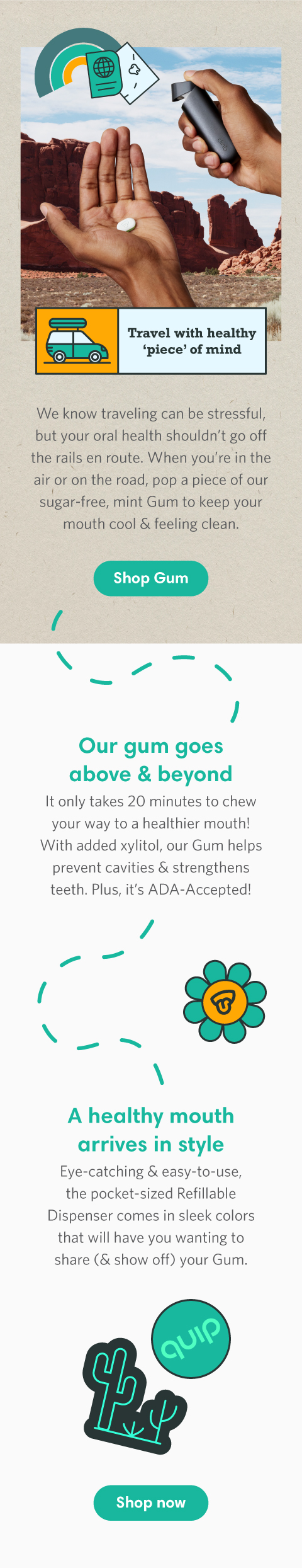 Shop gum