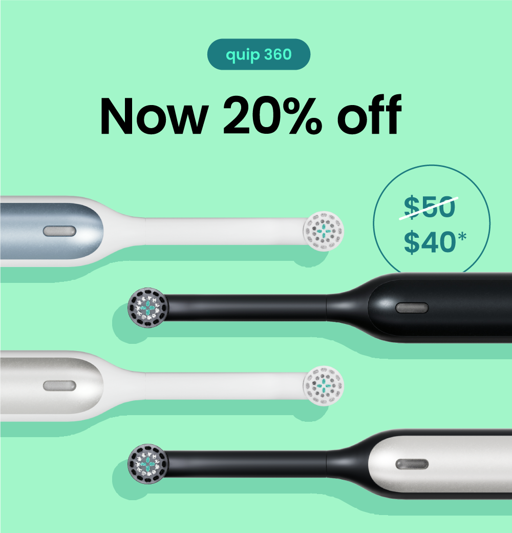 quip360 now 20% off