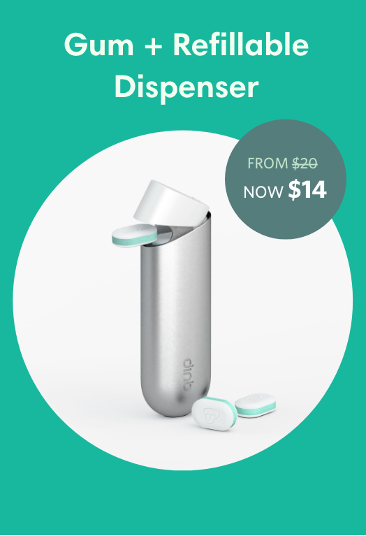 Gum + Refillable Dispenser Now $14