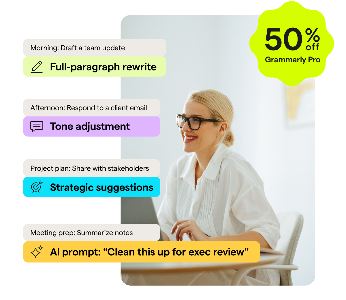 50% off | Grammarly Pro